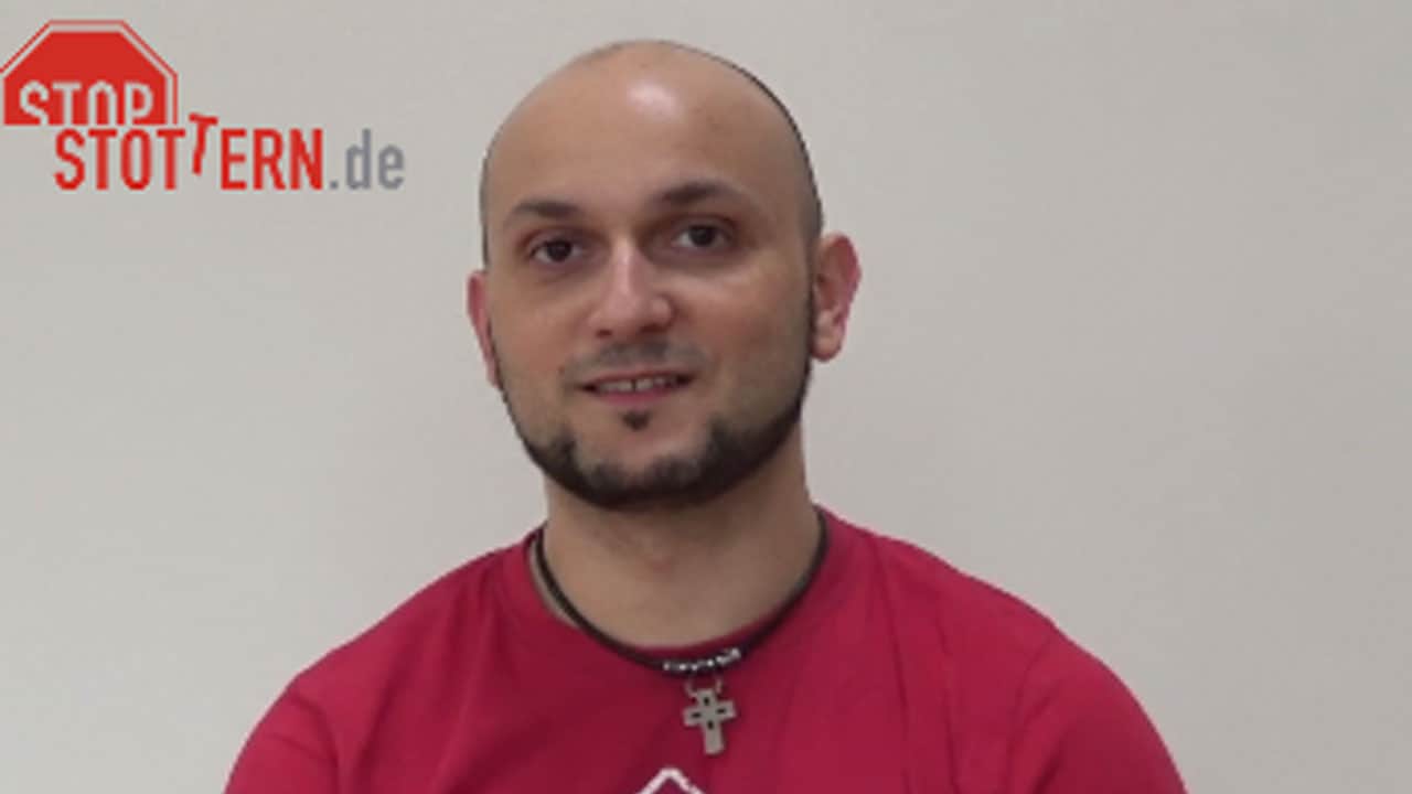 Teilnehmer André nahm erfolgreich an der Stottertherapie teil