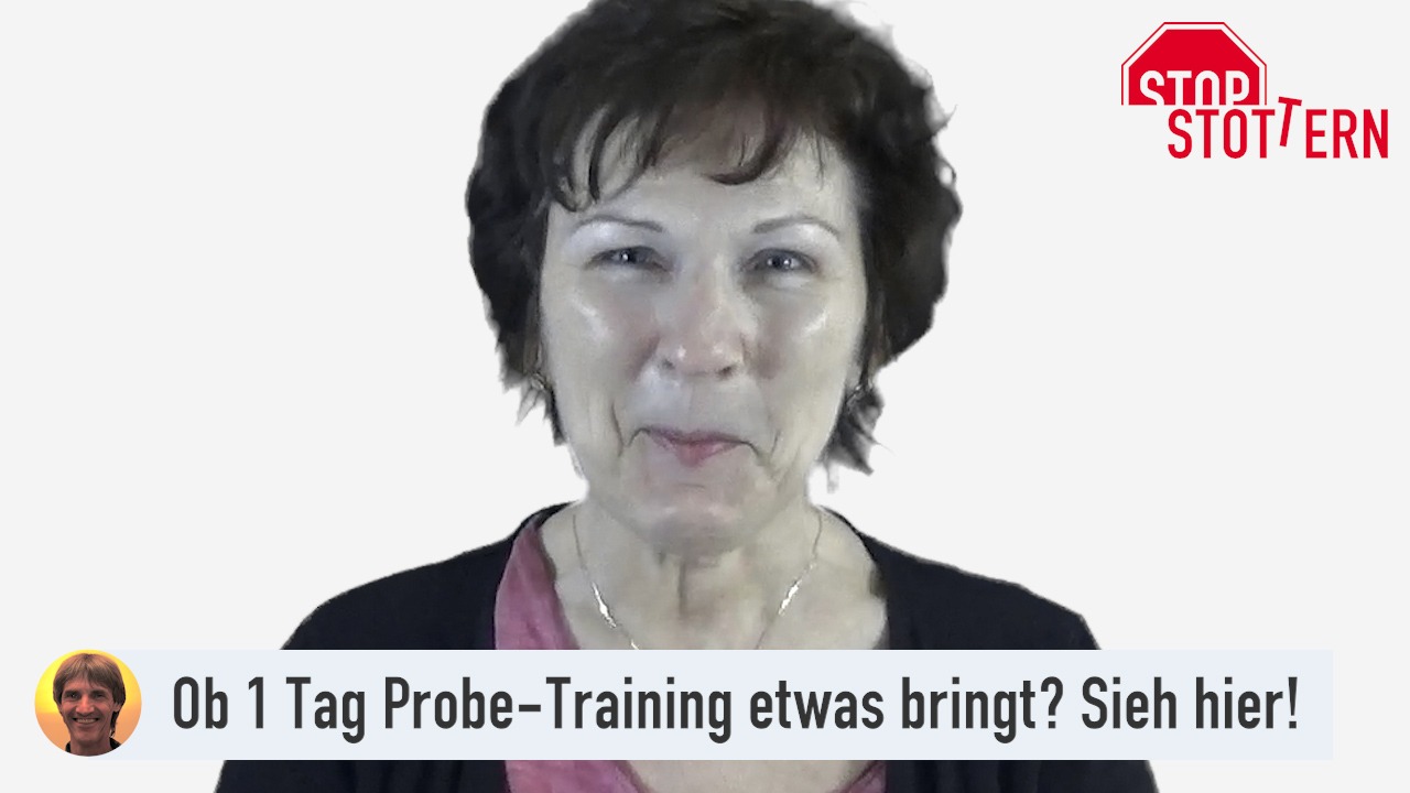 Teilnehmerin Michaela nahm 1 Tag am Probe-Training teil