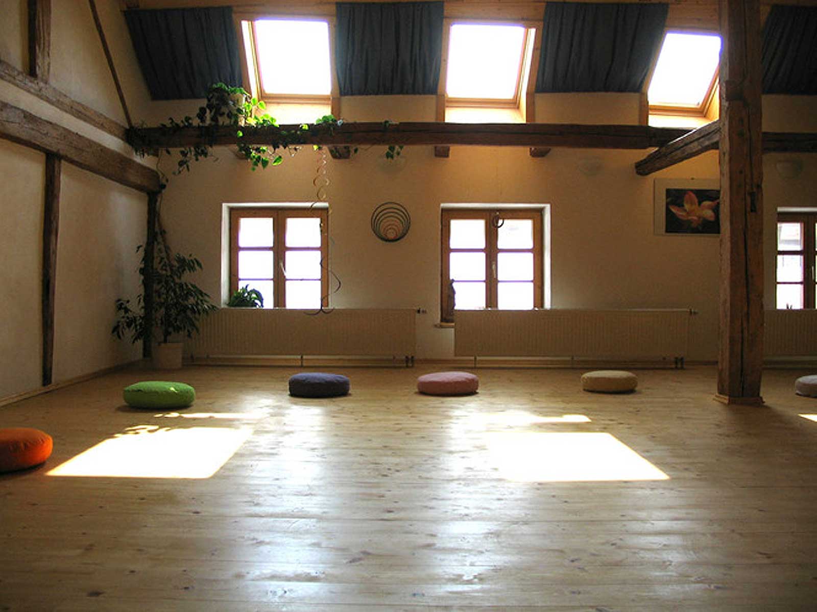 Gruppenraum der Stottertherapie in Süddeutschland