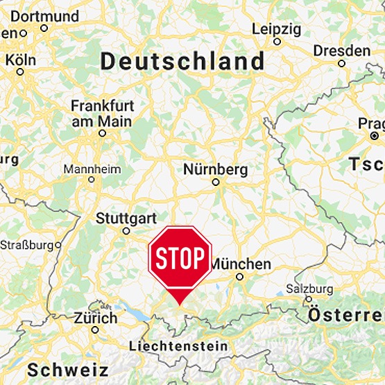 Der Standort vom Stotterer-Training in Süddeutschland (Sparenberg)
